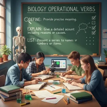 Czasowniki operacyjne biologia: Zrozumienie i zastosowanie na maturze