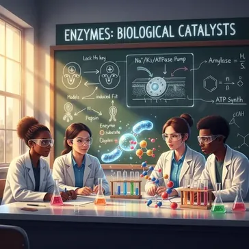 Enzymy w zadaniach maturalnych: Analiza, Mechanizmy, Rozwizania